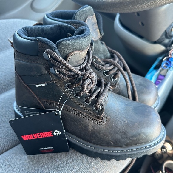 NWT MEN'S FLOORHAND WATERPROOF 6" WORK BOOT - Picture 3 of 9